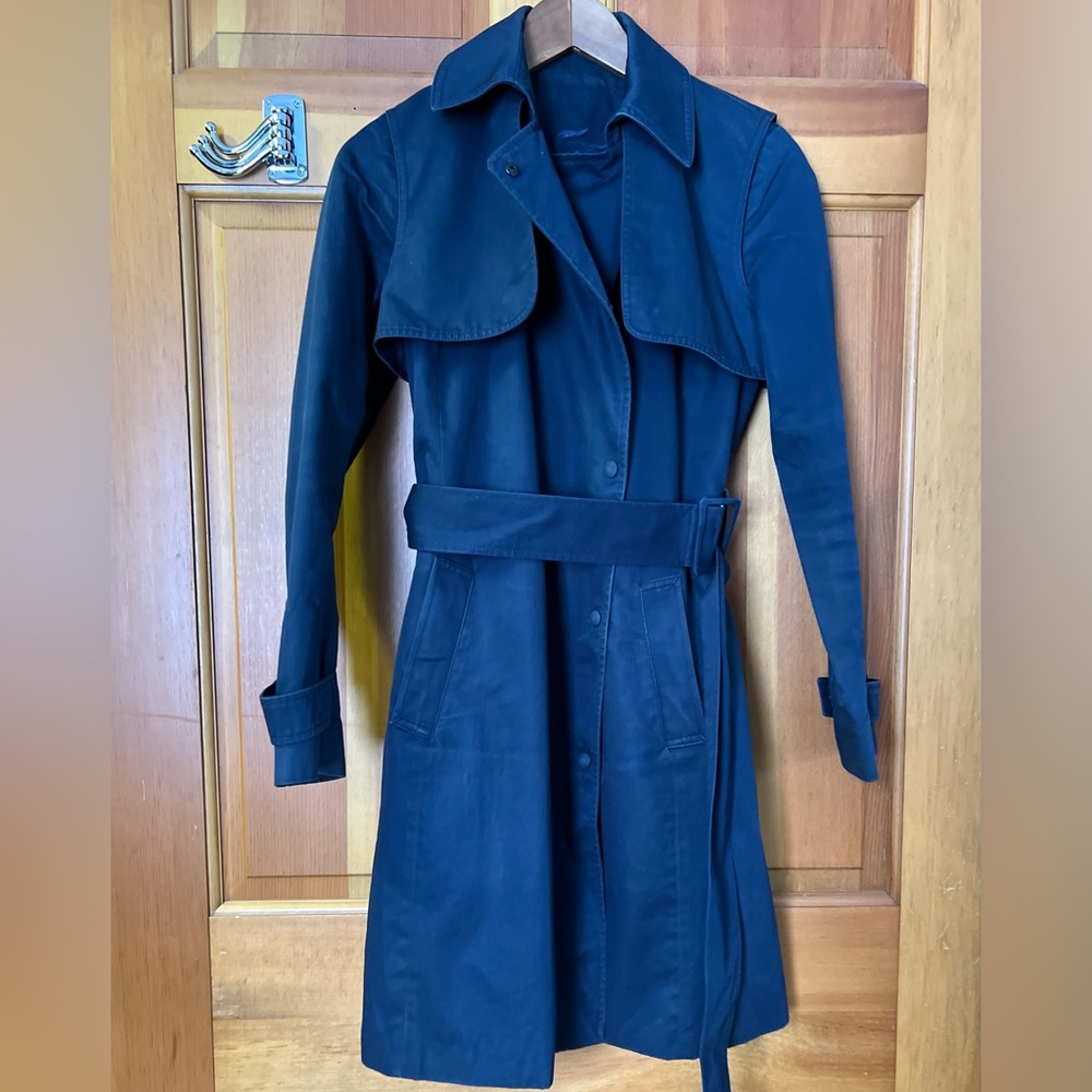 Navy Lacoste Trench